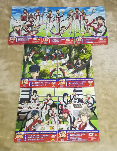 【ポイント10倍】 DVD 新品 新テニスの王子様 全7巻セット 初回版 た行