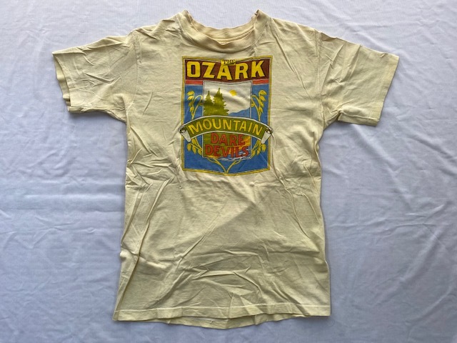 70s USA製 ビンテージ The Ozark Mountain Daredevils オザーク・マウンテン・デアデヴィルス Tシャツ 　M　Hanes