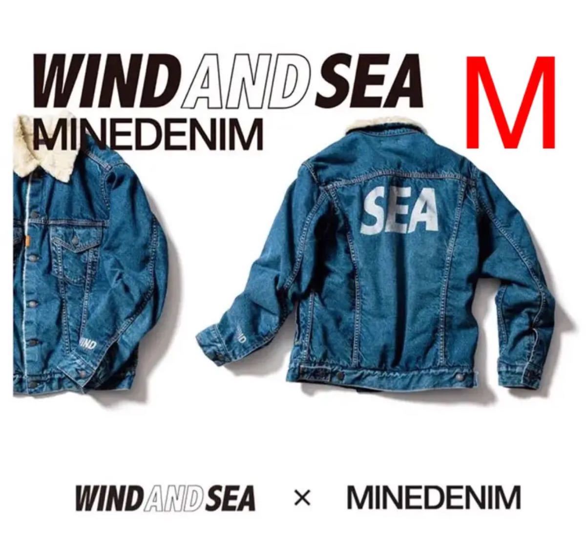 WIND AND SEA×MINEDENIM Denim Boa GJKT ウィンダンシー