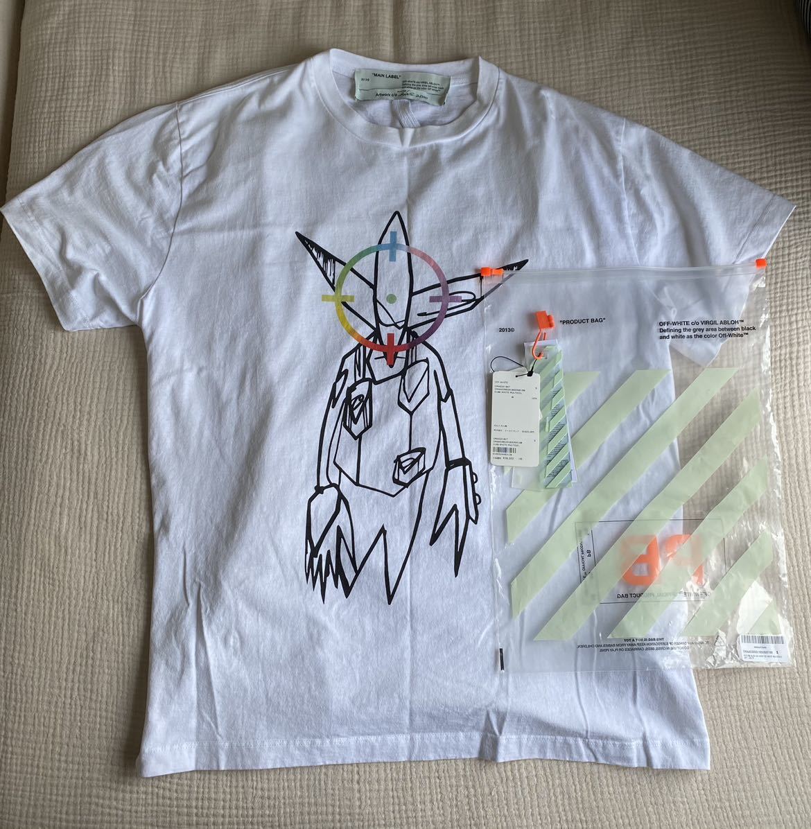 OFF-WHITE FUTURA ALIEN S/S OVER TEE WHT サイズ S オフ OFF-WHITE FUTURA ALIEN S/S OVER TEE WHT サイズ S オフ