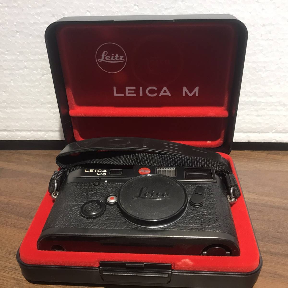 ☆彡シャッター◎★☆彡Leica ライカ♪LEICA M6 レンジファインダー フィルムカメラ/ケース　ストラップ　まとめ　セット☆556彡④彡_画像1