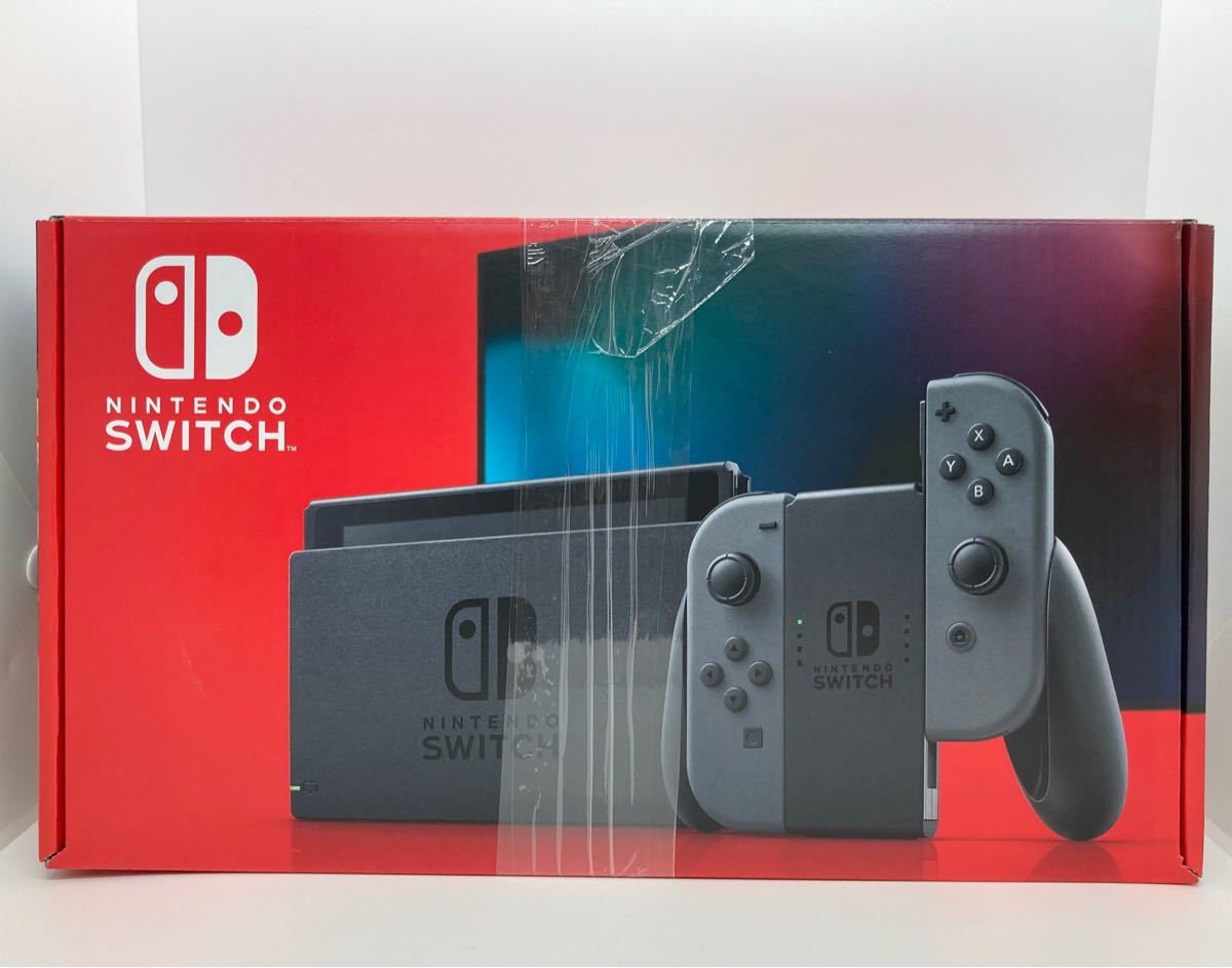 Nintendo Switch 本体 JOY-CON グレー 新品・未使用 検:ネオンレッド スイッチ
