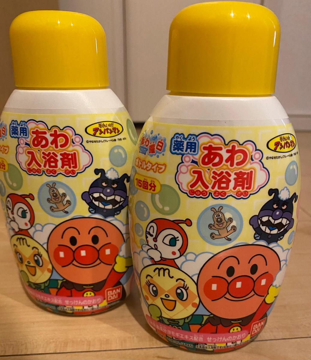 Paypayフリマ あわ入浴剤ボトルタイプ アンパンマン 2個 Paypayフリマ あわ入浴剤ボトルタイプ アンパンマン 2個
