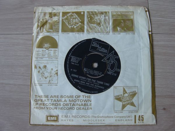 ノーザンソウル/レアグルーヴ/Diana Ross & The Supremes/Refllections/7inch_画像2