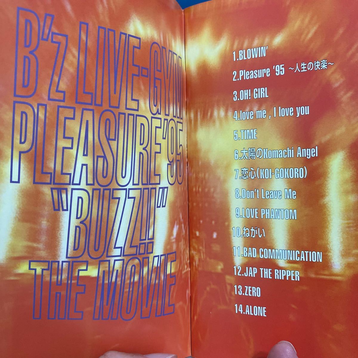   B'z BUZZ LIVE-GYM Pleasure9 VHS 値下げ