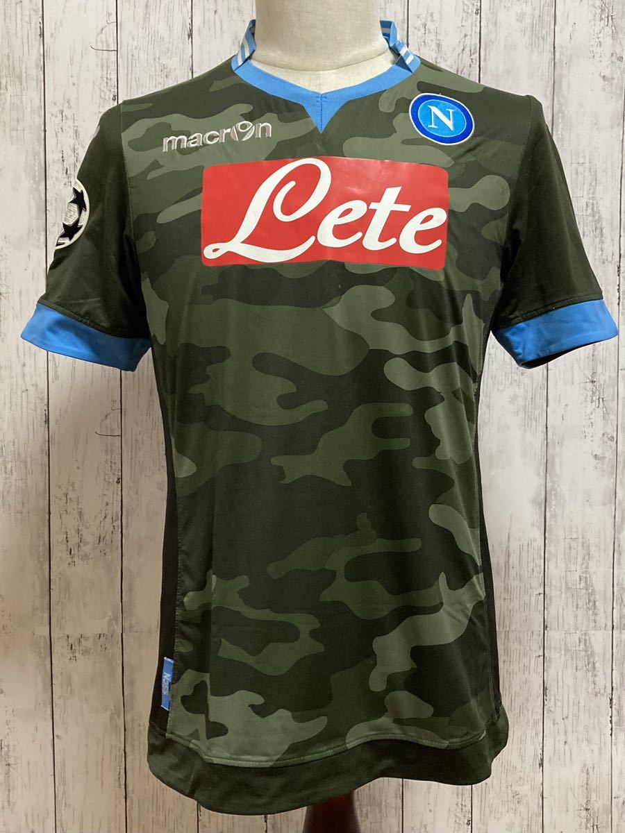 Paypayフリマ Macron マクロン サッカー イタリア セリエa Ssc Napoli ナポリ 9 ゴンサロ イグアイン 半袖ユニフォーム Us M 13 16s Cl仕様 希少 Paypayフリマ Macron マクロン サッカー イタリア セリエa Ssc Napoli ナポリ 9 ゴンサロ イグアイン 半袖ユニフォーム Us M 13 16s Cl仕様 希少