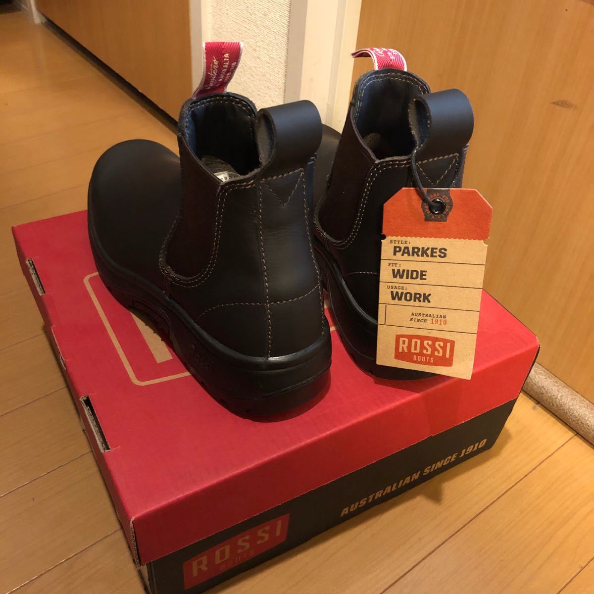 UK9 5【新品未使用】Rossi boots サイドゴアブーツ|Yahoo!フリマ(旧