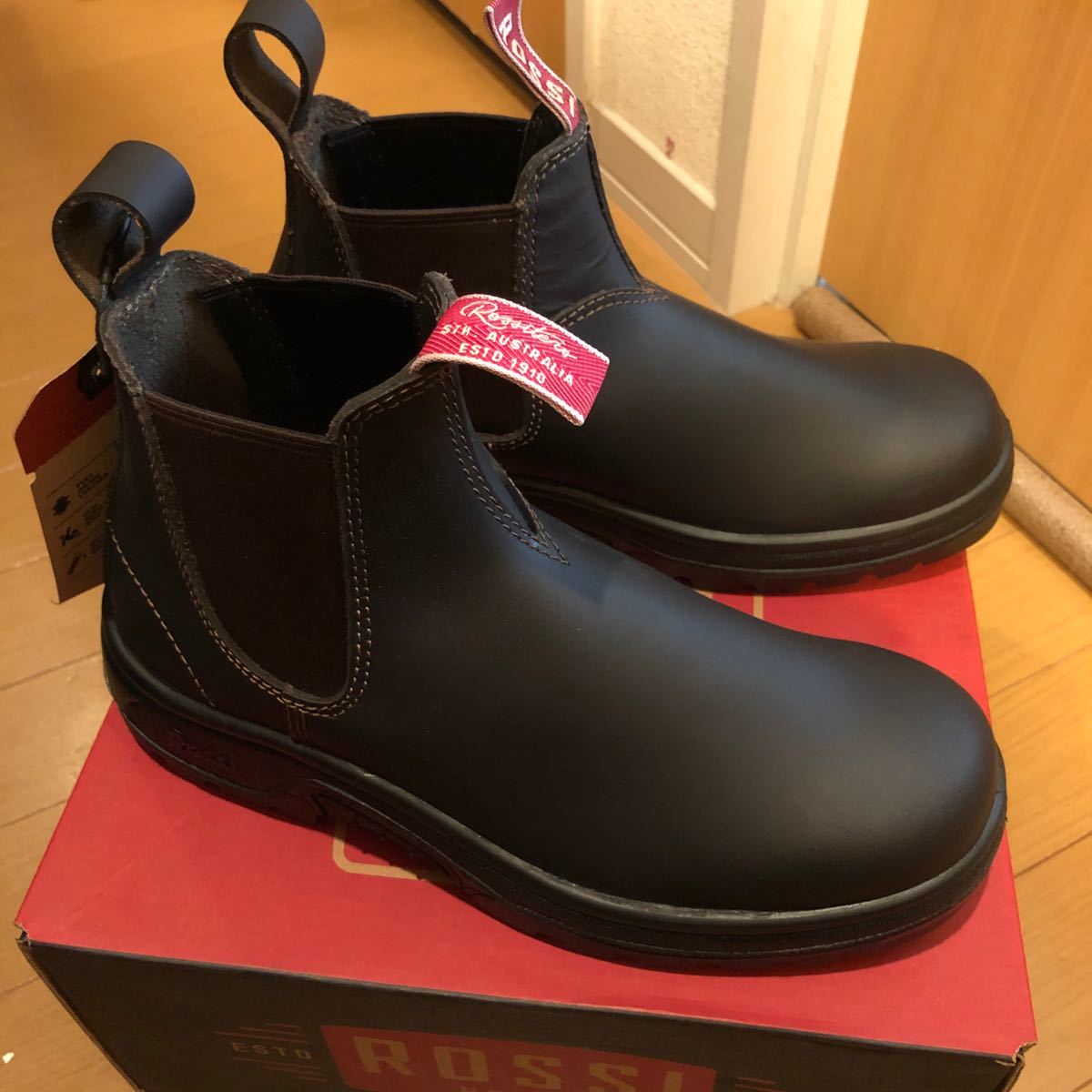 UK9 5【新品未使用】Rossi boots サイドゴアブーツ|Yahoo!フリマ(旧