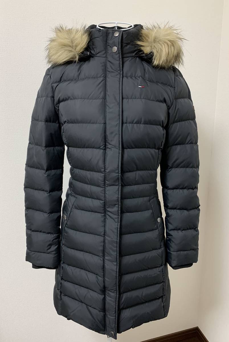 送料込み TOMMY DENIM ダウンコート XS 未使用品 トミーヒルフィガー