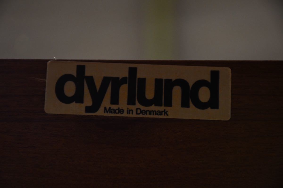 ADK162 北欧 デンマーク dyrlund デューロン 伸長式 ダイニングテーブル ローズウッド材 165-265cm エクステンションテーブル ヴィンテージ_画像10