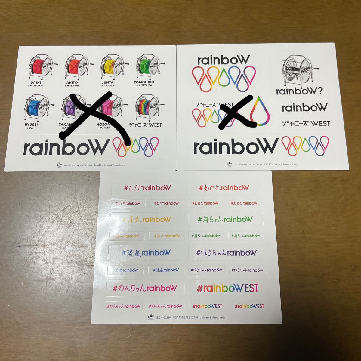 M様 専用ページ ジャニーズWEST rainboW｜Yahoo!フリマ（旧PayPayフリマ）