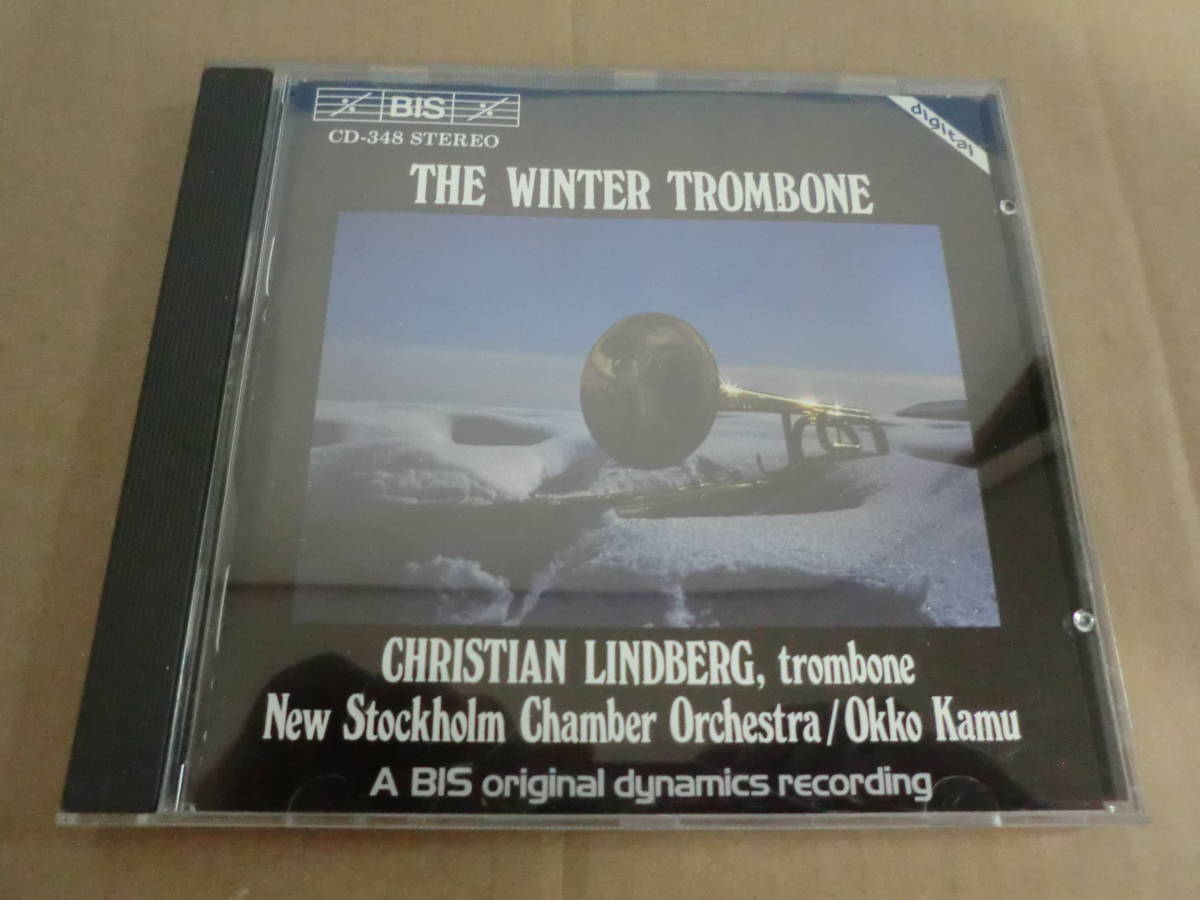 ～THE WINTER TROMBONE～トロンボーンと管弦楽のための作品集（リンドベルイ／新ストックホルム室内管／カム）　①_画像1