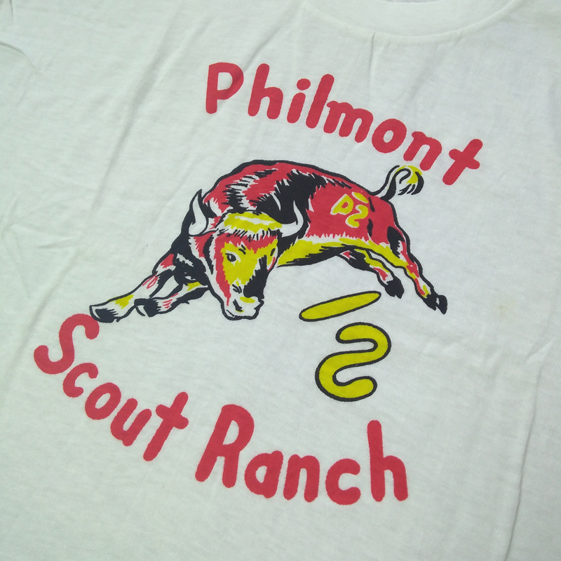 DEAD-STOCK【Philmont Scout Ranch】60s BSA Print T-Shirt / 60年代