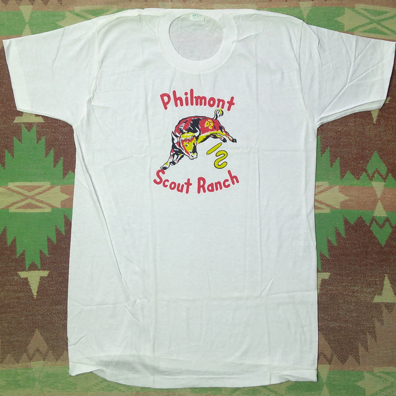 DEAD-STOCK【Philmont Scout Ranch】60s BSA Print T-Shirt / 60年代