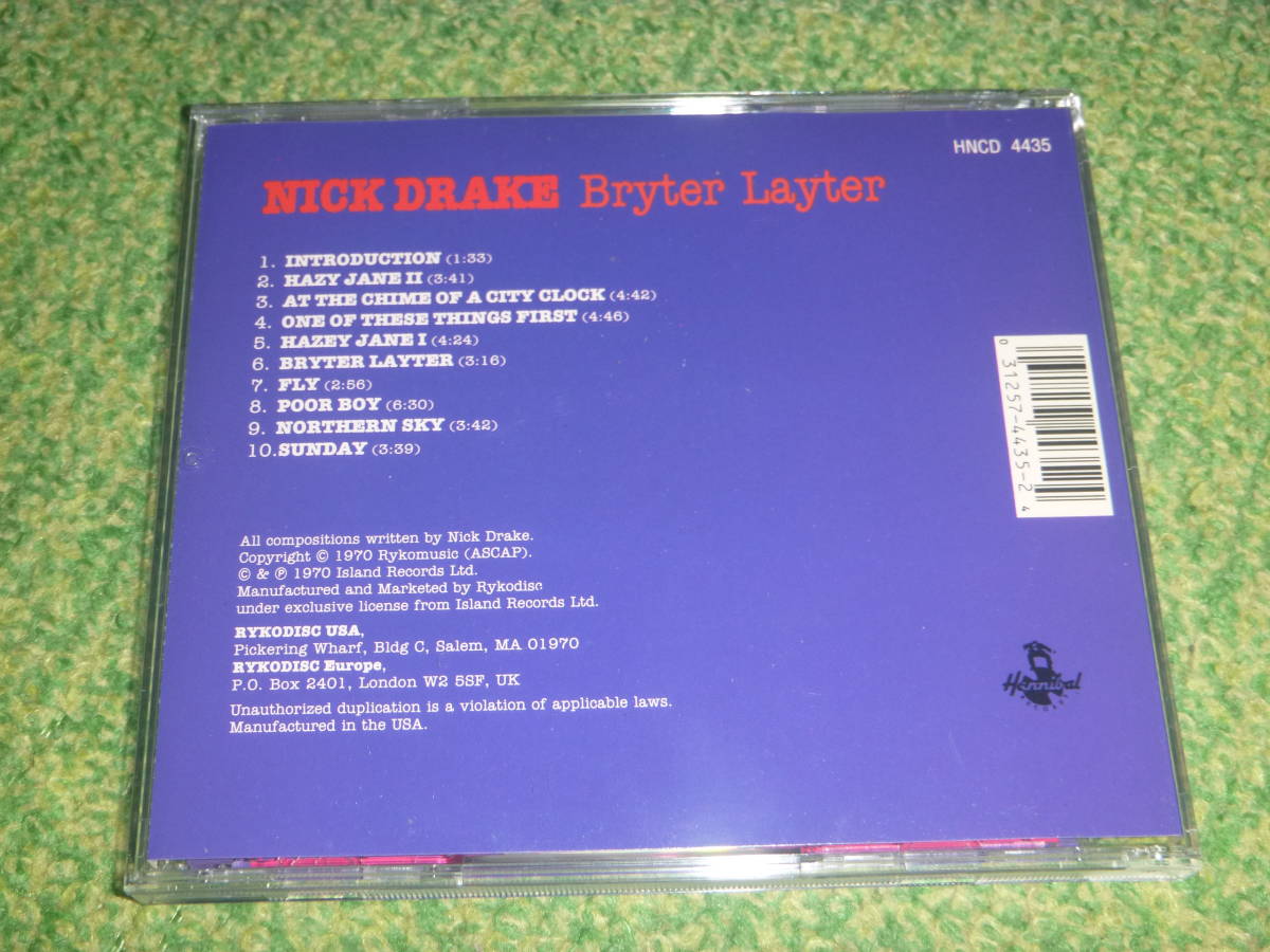 Nick Drake / Bryter Layter　/　ニック ドレイク_画像2