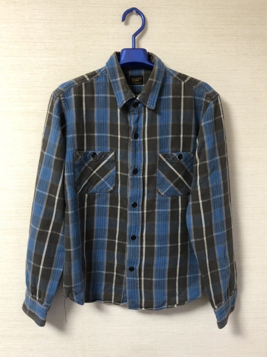 【即決】Sサイズ テンダーロイン T-HEAVY FLANNEL CHECK SHIRT チェック ネルシャツ