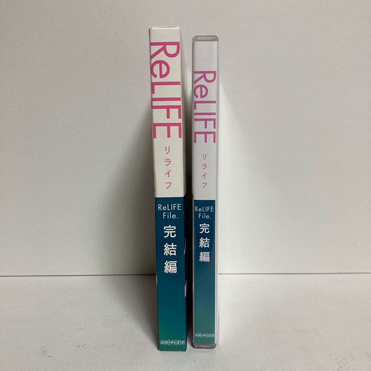 ReLIFE  DVD  TV版(13話)[北米版正規品] & OVA ReLIFE 完結編(全4話)[国内セル版]