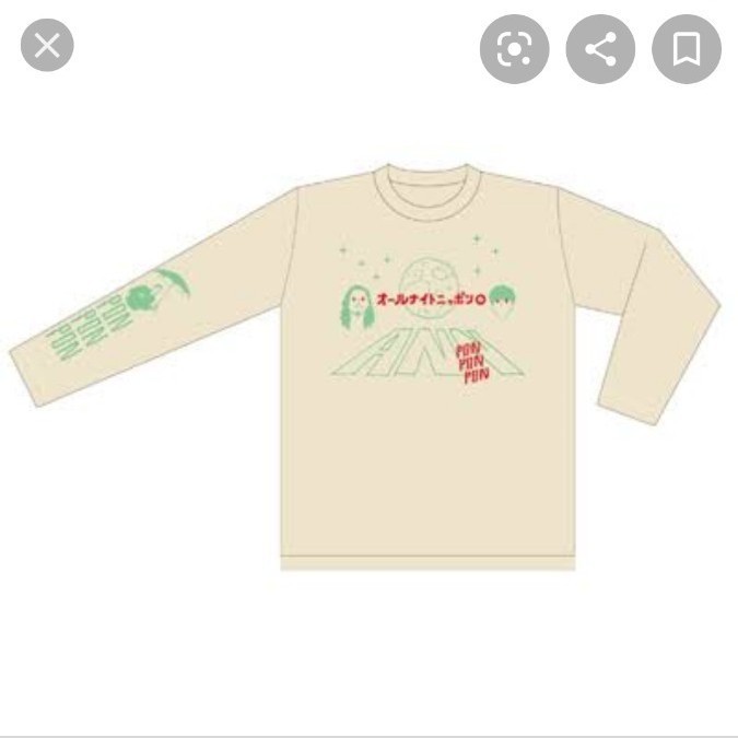 Creepy Nuts オールナイトニッポン0 ロングTシャツ R指定 Creepy Nuts オールナイトニッポン0 ロングTシャツ R指定