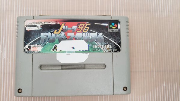 【動作確認済】Jリーグ'96 ドリームスタジアム 箱・説明書付き　スーパーファミコンソフト 4_画像3