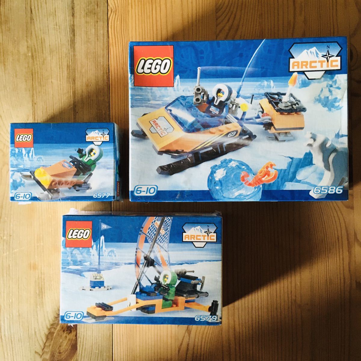 LEGO ARCTIC 6577 6579 6586 日本国内未発売 廃番 レゴ アークティック 未開封の画像1