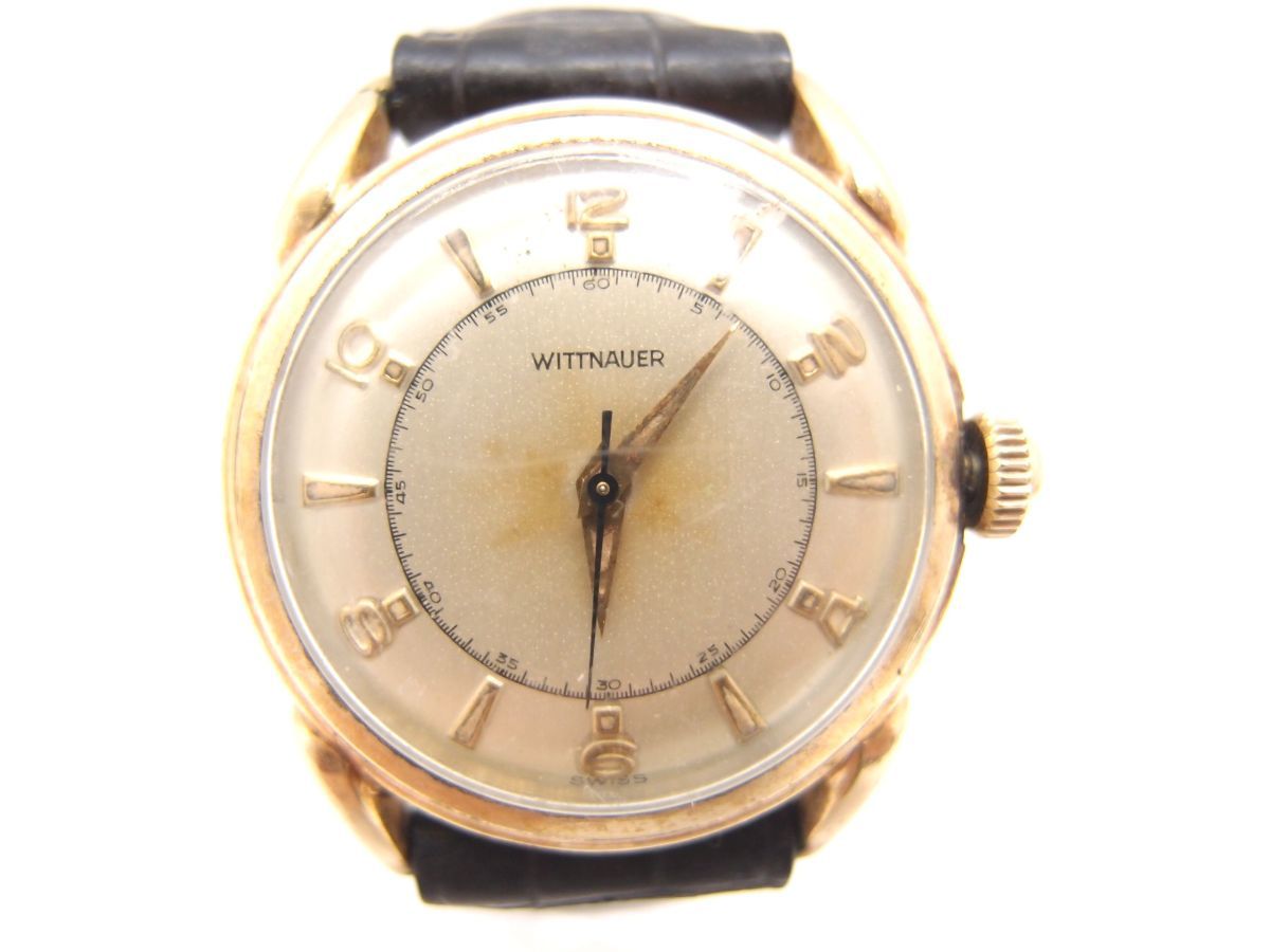 WITTNAUER ウィットナー ヴィンテージ 手巻き 腕時計 ∴WA4501 ptse.hu
