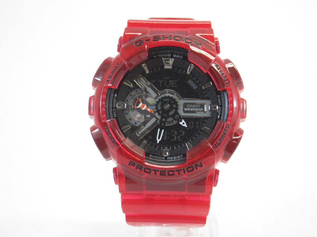 CASIO カシオ G-SHOCK GA-110CR-4AJF アクアプラネット 腕時計 #UA8436_画像1