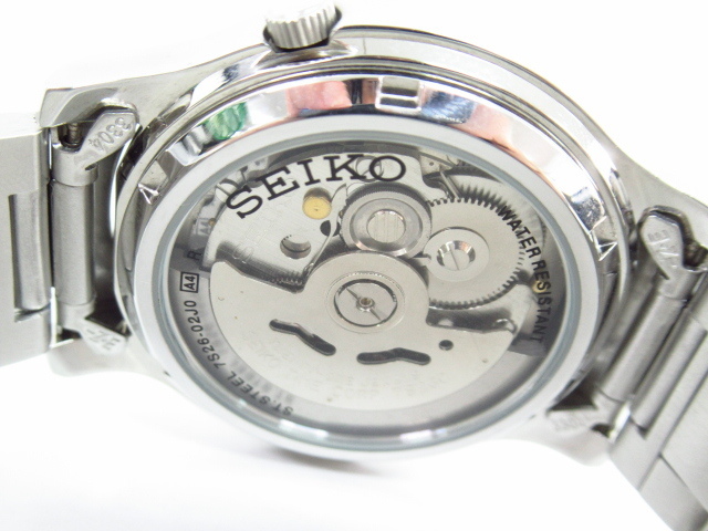 代引き人気 SEIKO セイコー カスタム SNK809K1 オートマチック 腕時計