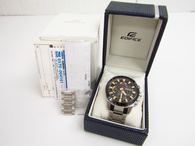 CASIO EDIFICE カシオ エディフィス × INFINITI Red Bull RACING EFR-540RB 腕時計♪AC20016_画像1