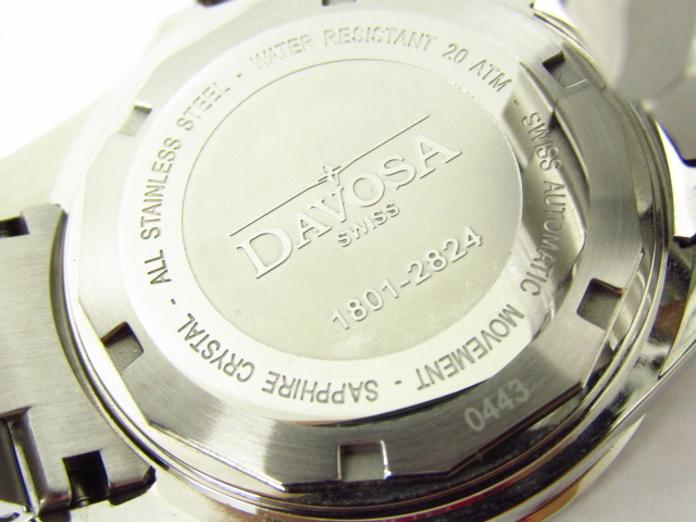 Yahoo!オークション - DAVOSA ダボサ 1801-2824 自動巻き腕時計♪...