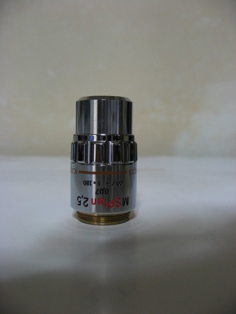 オリンパス 低倍率対物レンズ MSplan2.5X 品 www.pn-tanjungkarang.go.id