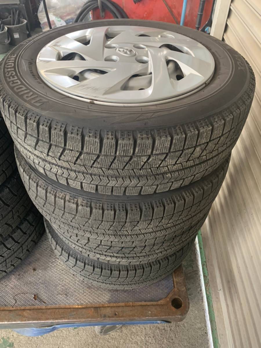 Y579 175/65R15 BRIDGESTONE ブリヂストン 2019年 4本セット キャップ付き