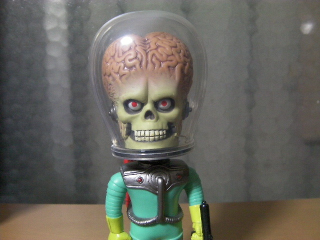 中古　ファンコ　バブルヘッド　映画　マーズ・アタック　　FUNKO Wacky Wobbler Mars Attacks　マーズアタック　宇宙人_中身の画像になります。