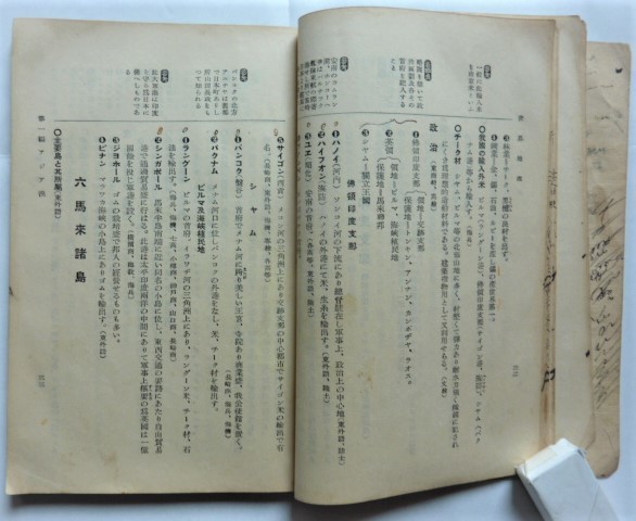 【即決】《昭和7年》世界地理　重要問題解答　　弘文社学生叢書　　湯川弘文社_画像3