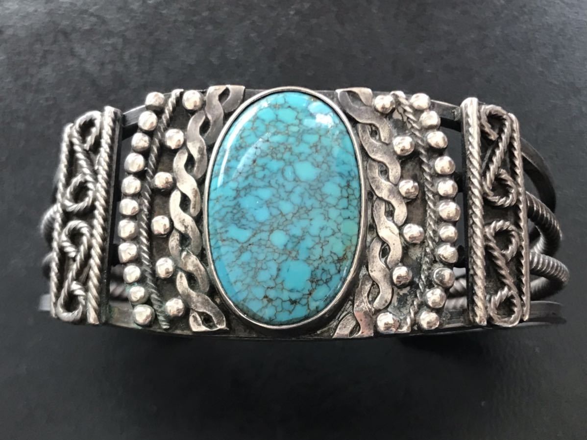 Navajo Old pawn ナバホ ターコイズリング インディアン Navajo Old pawn ナバホ ターコイズリング インディアン