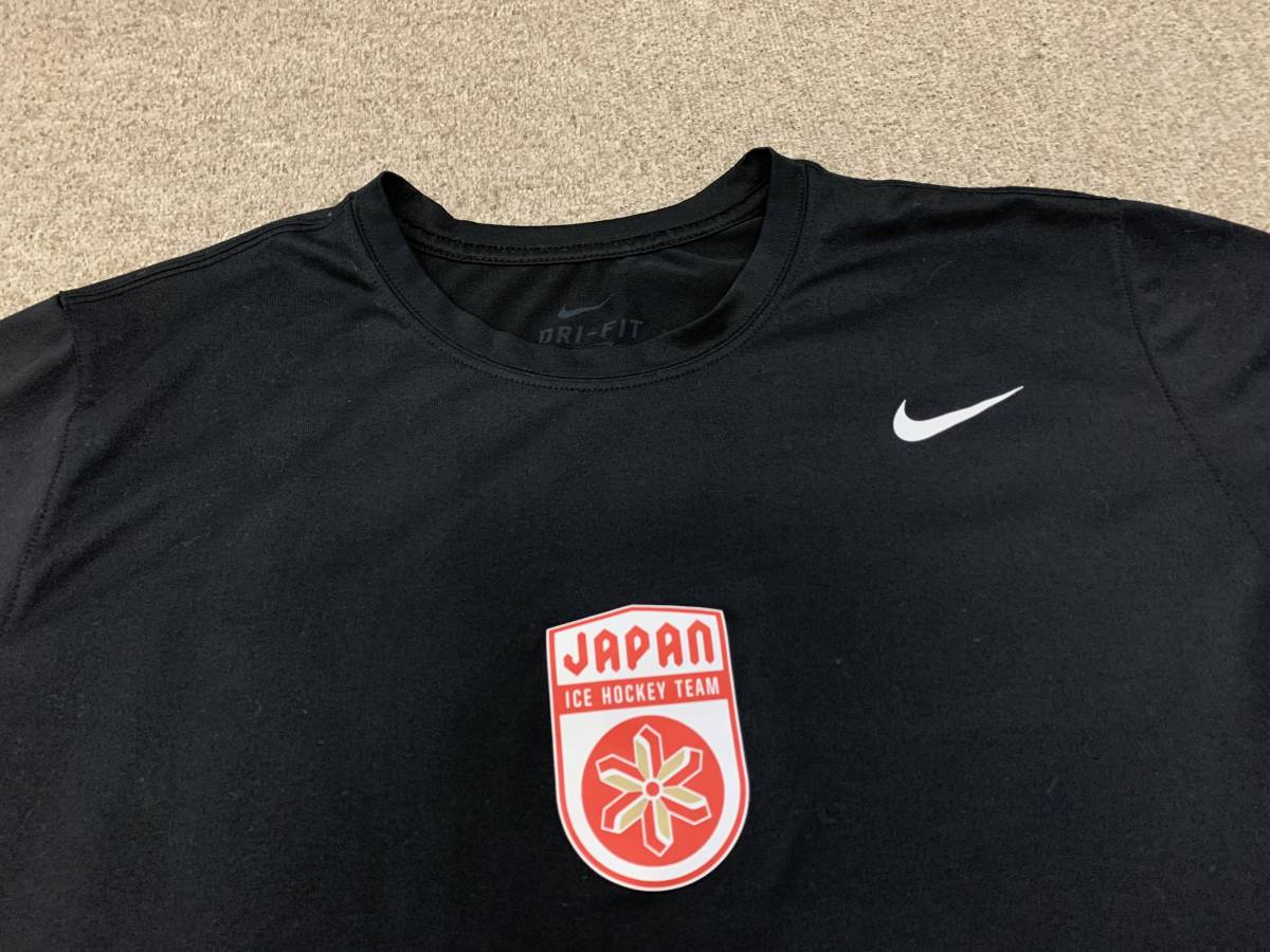 選手支給】2016 アイスホッケー 日本代表 男子 NIKEナイキ 室内 選手支給】2016 アイスホッケー 日本代表 男子 NIKEナイキ 室内