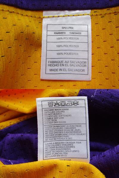 美品 NBA LAKERS コービー・ブライアント BRYANT #8 美品 NBA LAKERS コービー・ブライアント BRYANT #8