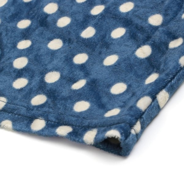 新品 apres les cours アプレレクール 2WAYドット カシュクール ワンピース ブルー 青 紺 子供用 キッズ 110サイズ ベビー 女の子 トップス_画像8