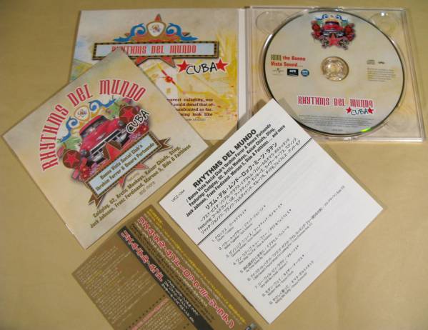 CD(紙ジャケ)■『リズム・デル・ムンド』ブエナ・ビスタ他■帯付良好品！_画像2