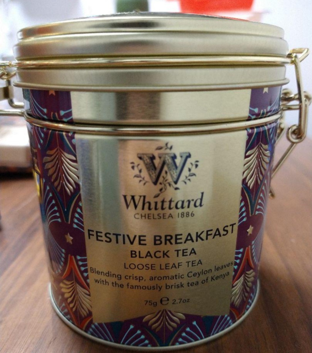 (OrcAEraS様専用)Whittard Festive Breakfast tea(茶葉、缶)christmas teaセット