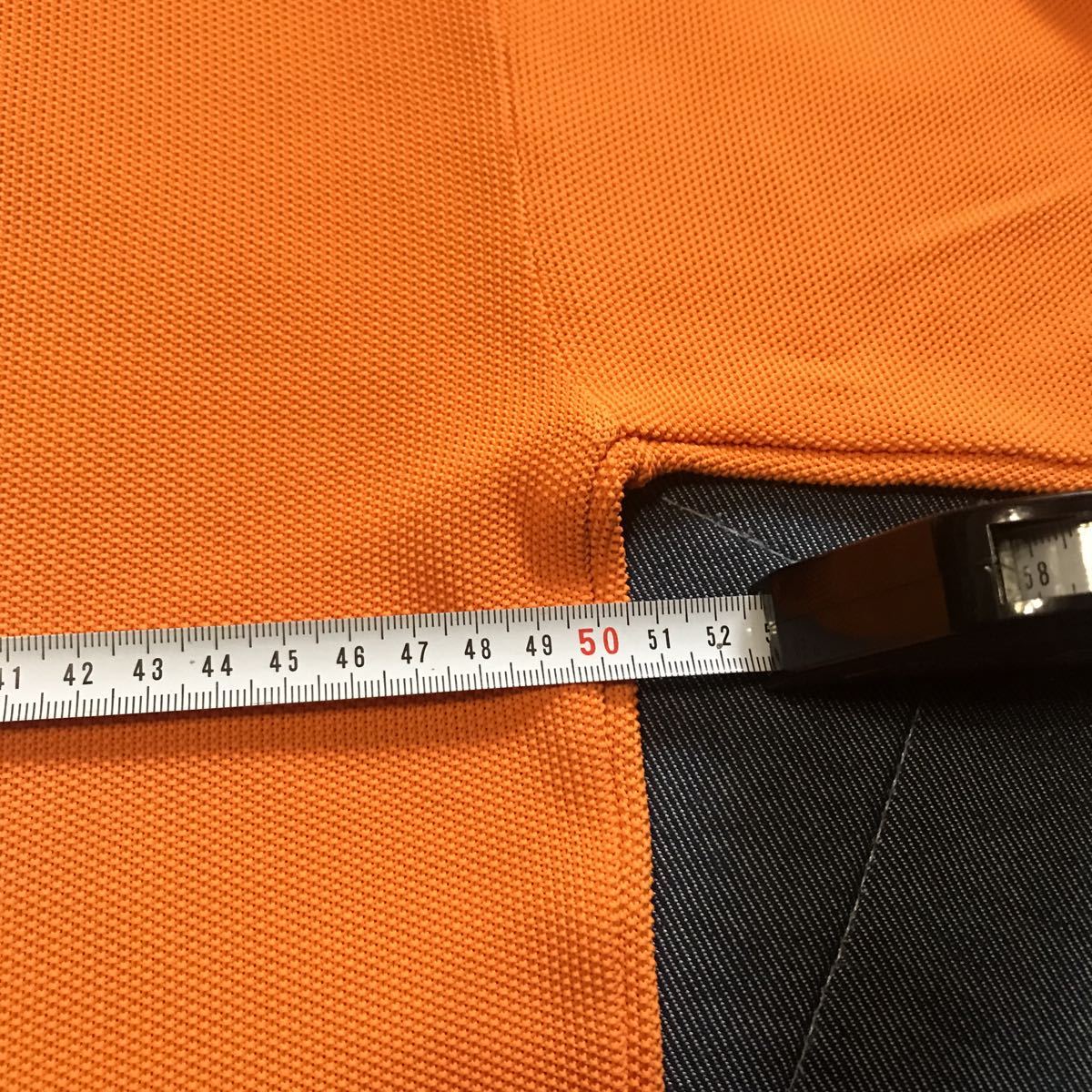 w2黒b デサント マンシングウェア 半袖ポロシャツ GOLFポロシャツ SAサイズ表示 日本製　アクリル_画像7