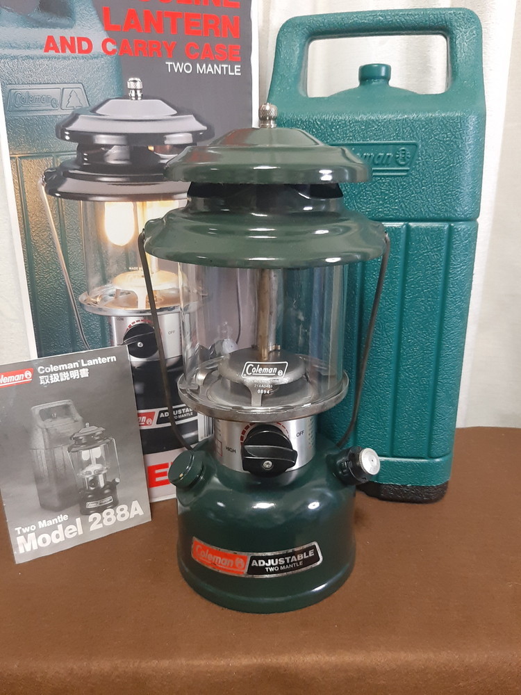 良品・すぐ使える】コールマン288 ツーマントルランタン 95年4月製