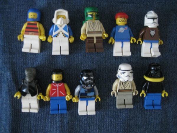 LEGO レゴ　ミニフィグ　10個セット　ジャンク_画像1