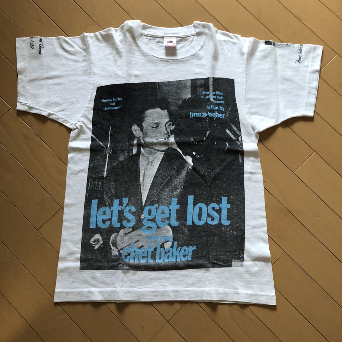 BRUCE WEBER LET'S GET LOST ブルースウェーバー Tシャツ SUMMER DIALY Mサイズ　ムービーＴシャツ _画像1