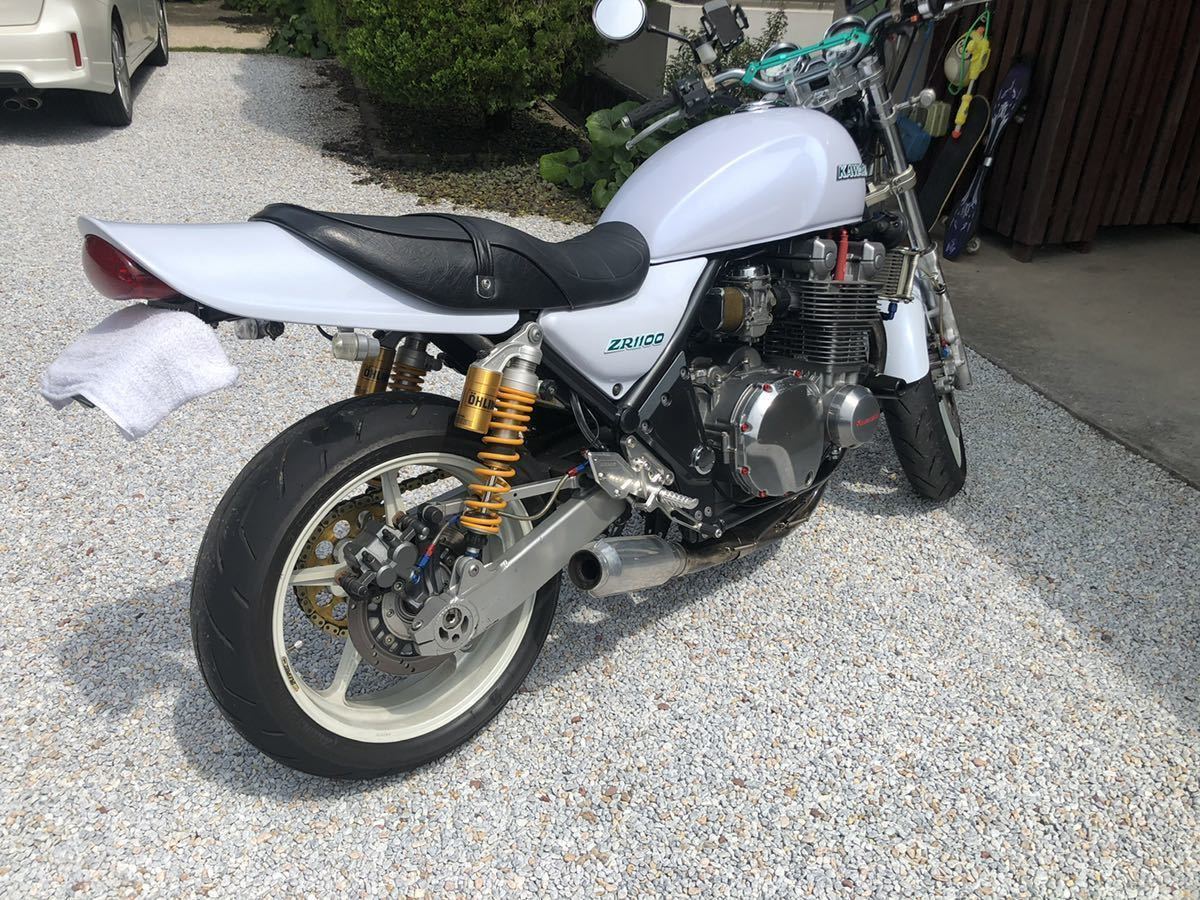 別倉庫からの配送 トリプルA コニカルGPヒートW マフラー ゼファー1100