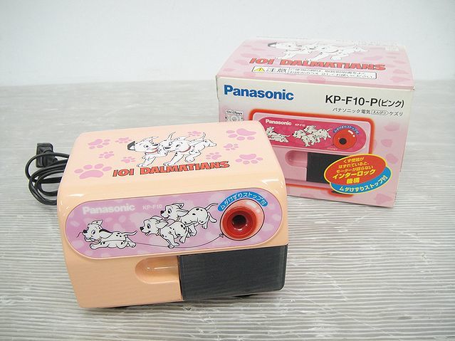 NH534】Panasonic パナソニック 電気えんぴつ削り 電動鉛筆削り KP-F10