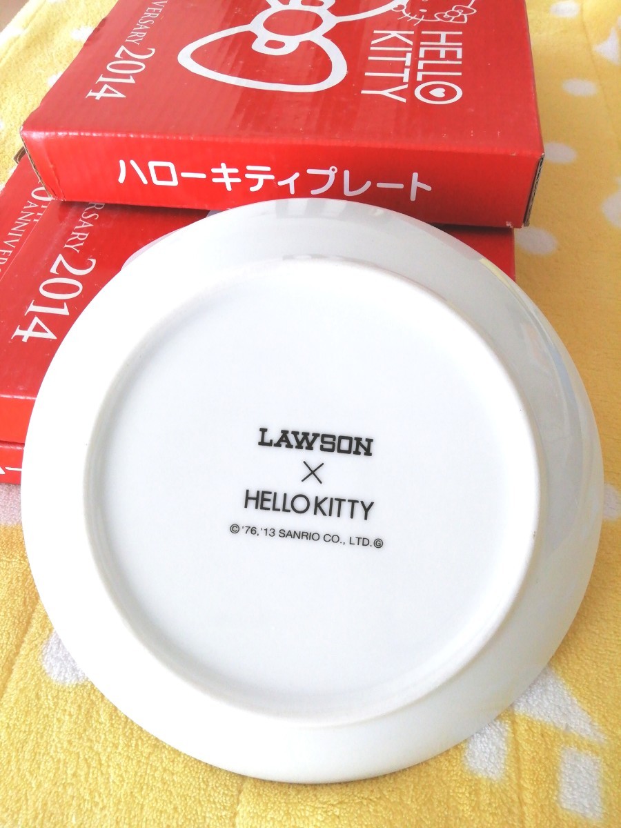 Paypayフリマ ハローキティ お皿 ローソン Anniversary 5枚セット 非売品 未使用品 Paypayフリマ ハローキティ お皿 ローソン Anniversary 5枚セット 非売品 未使用品