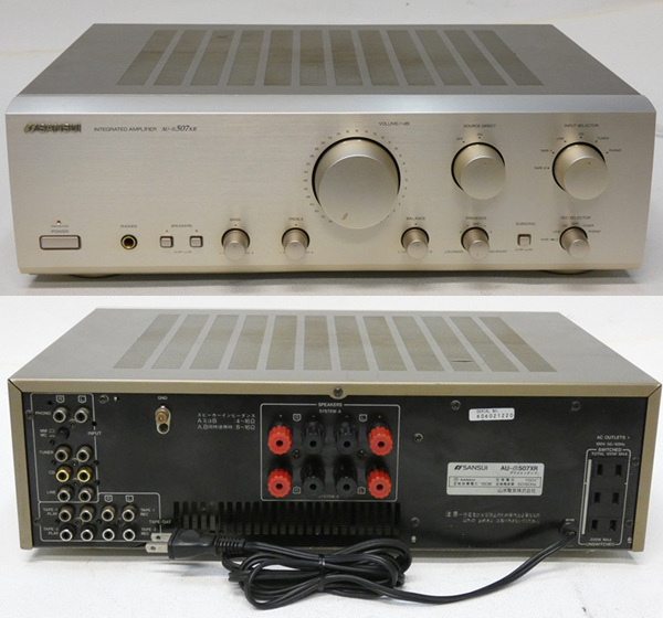 ■SANSUI サンスイ プリメインアンプ AU-α507XR ジャンク品_画像2