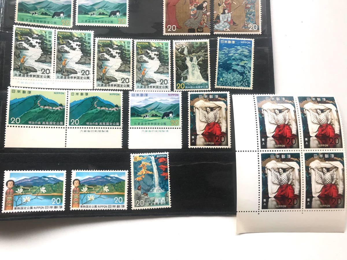 古い切手　5円と20円　59枚　昭和　コレクション　レア