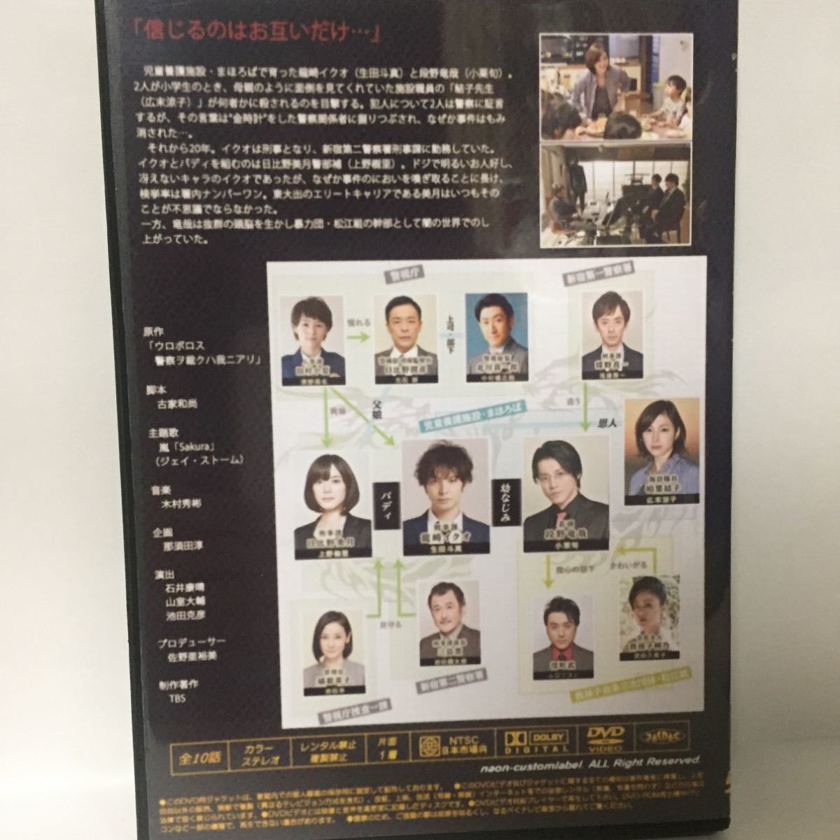 Paypayフリマ ウロボロス この愛こそ 正義 Dvd 5枚組 画質良 Paypayフリマ ウロボロス この愛こそ 正義 Dvd 5枚組 画質良