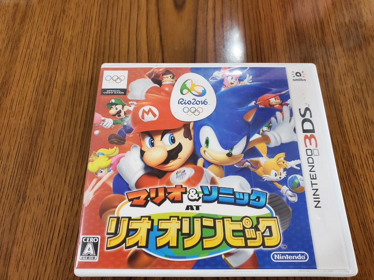 【動作確認済み】マリオ&ソニックATリオオリンピック 3DSソフト